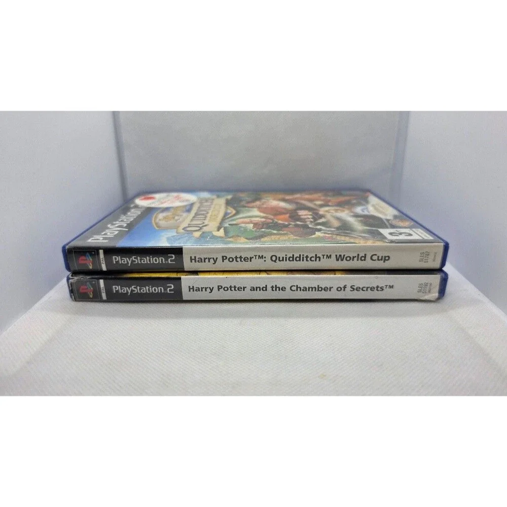 Harry Potter Game Lot: Quidditch World Cup & Chamber of Secrets (PS2, PAL)